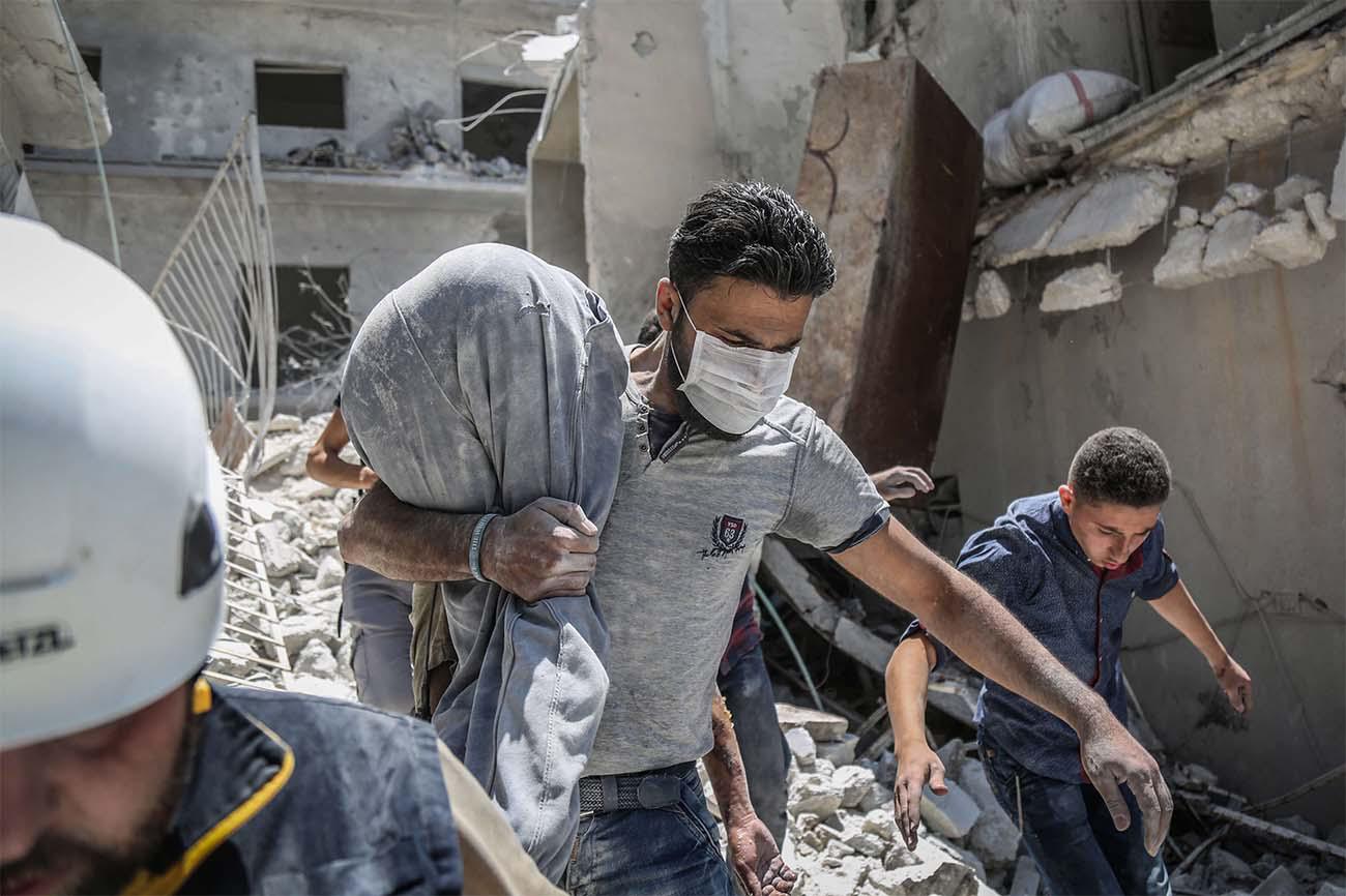 Regime forces and anti-government fighters have been caught in fierce battles in the region for days