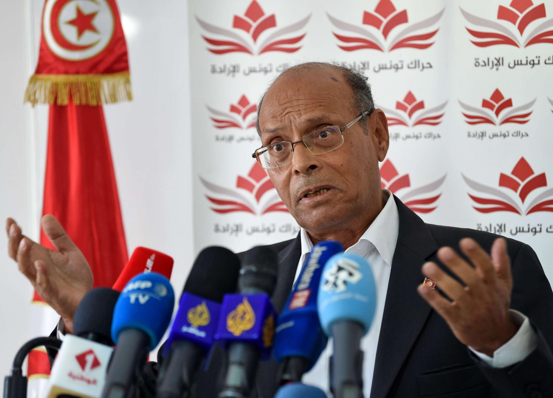 الرئيس التونسي السابق المنصف المرزوقي