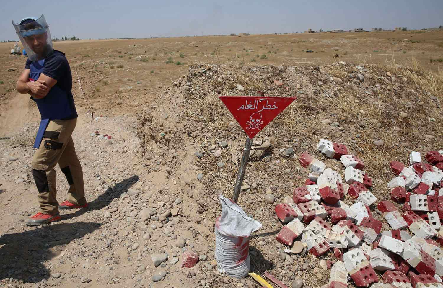 مزارع بيجي تحولت إلى حقول موت