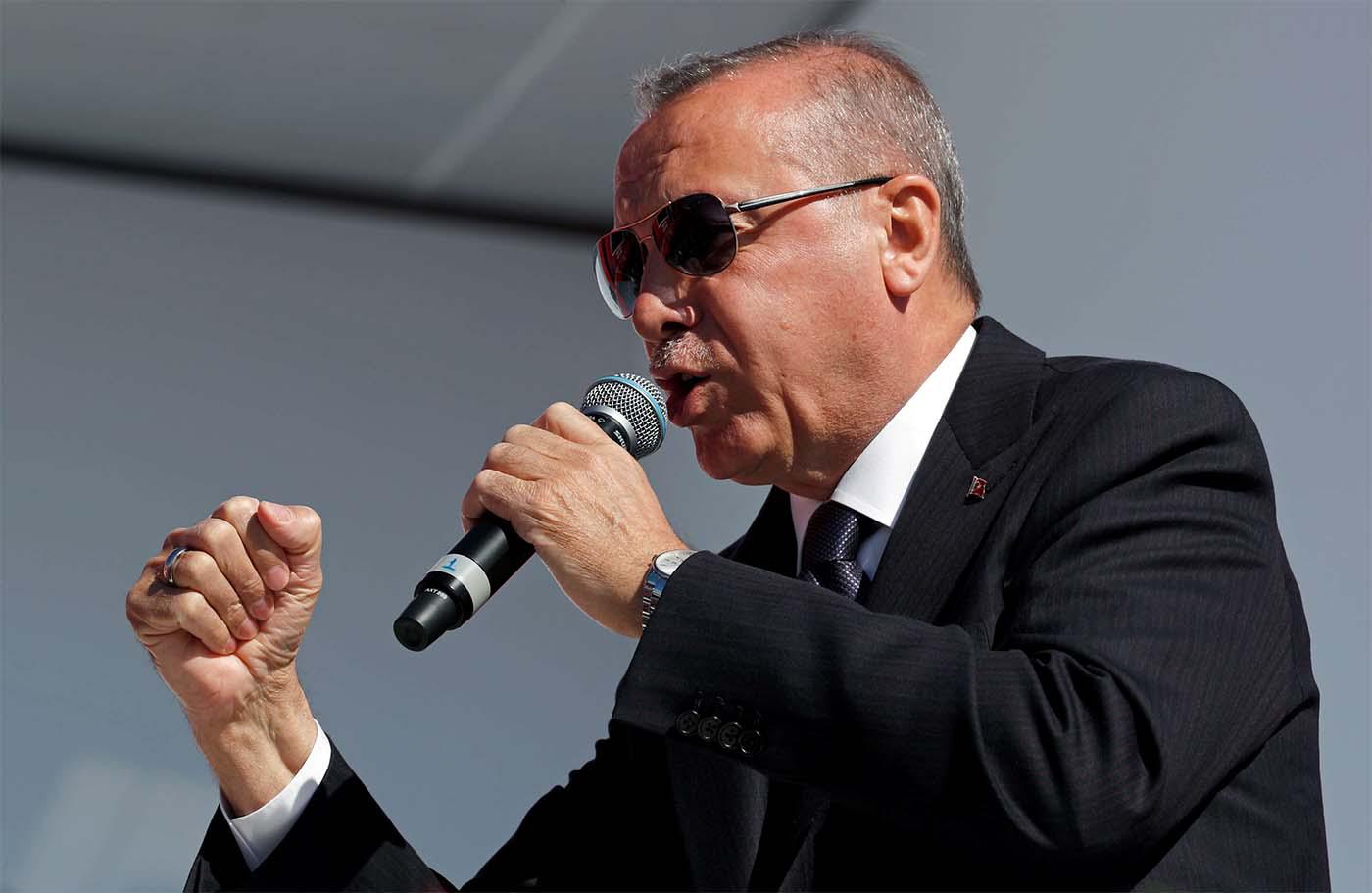 Turkish President Tayyip Erdogan
