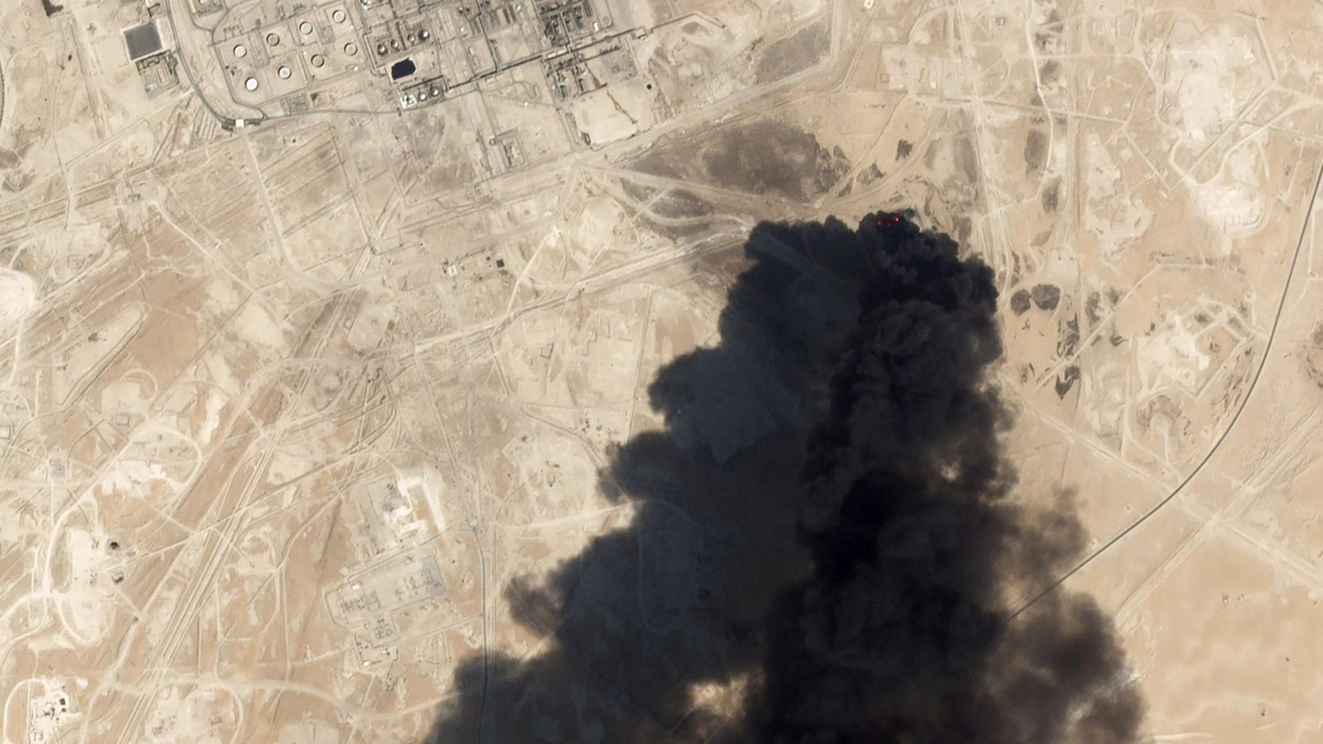 Aramco has said it will dip into its stocks to offset the disruption