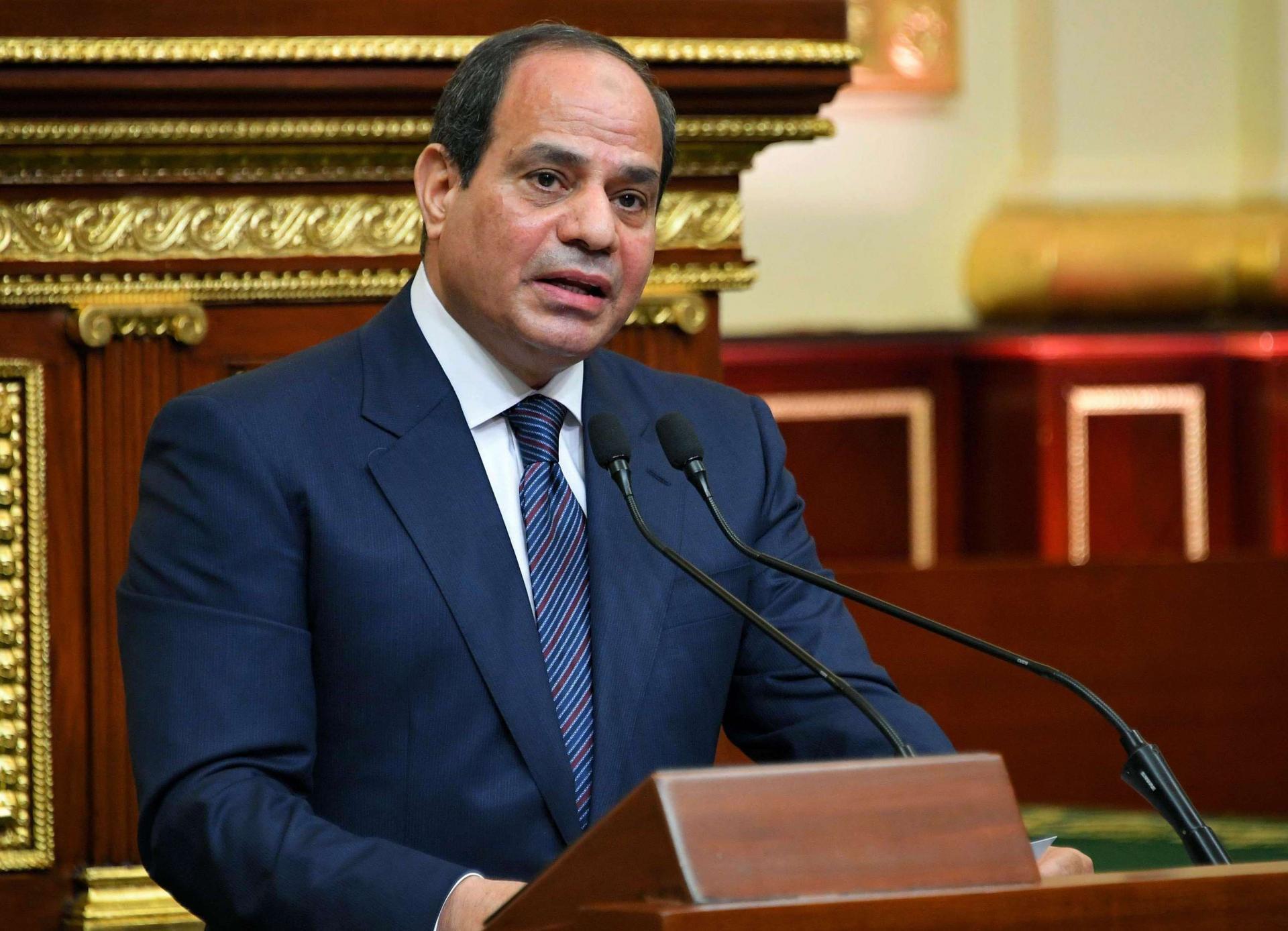 الرئيس المصري عبدالفتاح السيسي