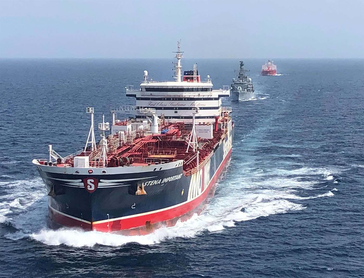 The US formed the coalition after attacks on oil tankers that American officials blame on Iran