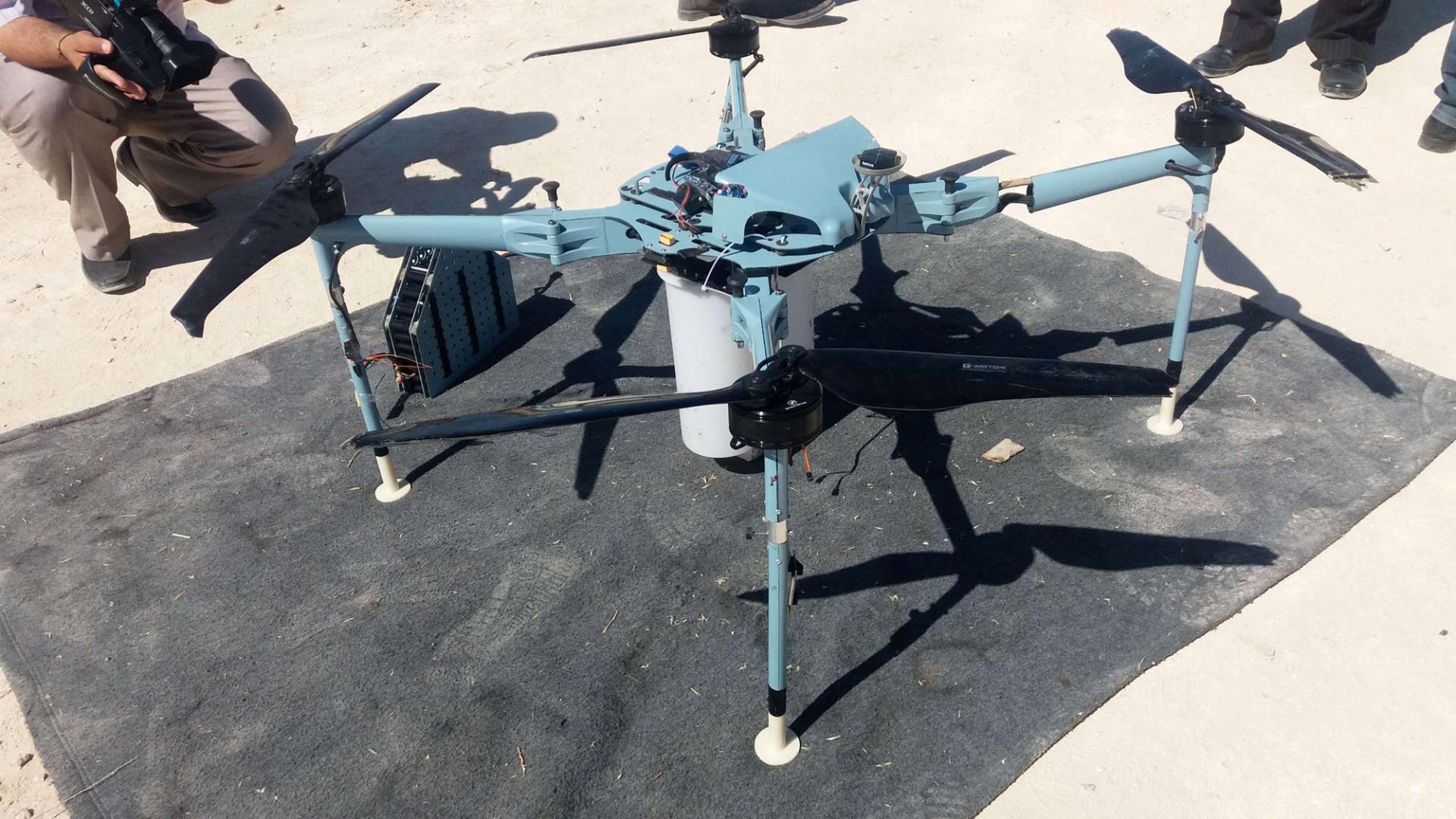 The Israeli army's Arabic-language spokesman said the drone did not come from his country and was likely Iranian