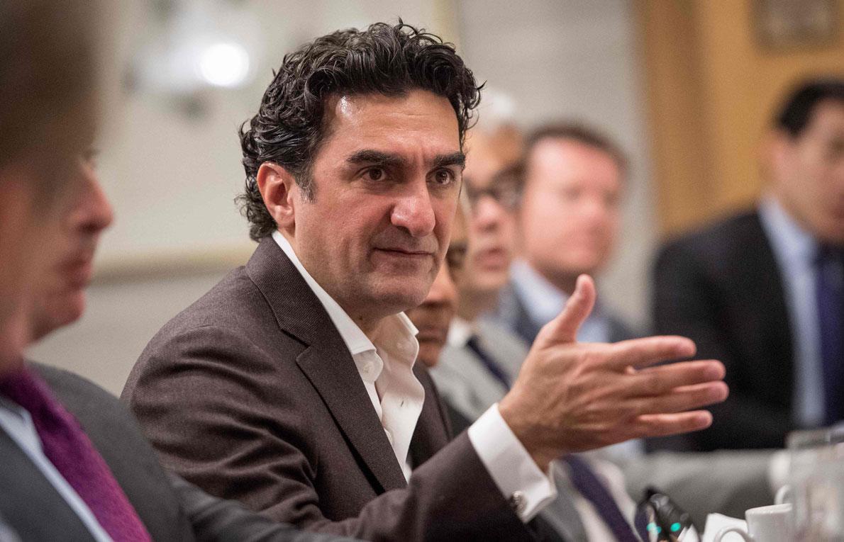 Yassir Al-Rumayyan pictured in San Francisco, California