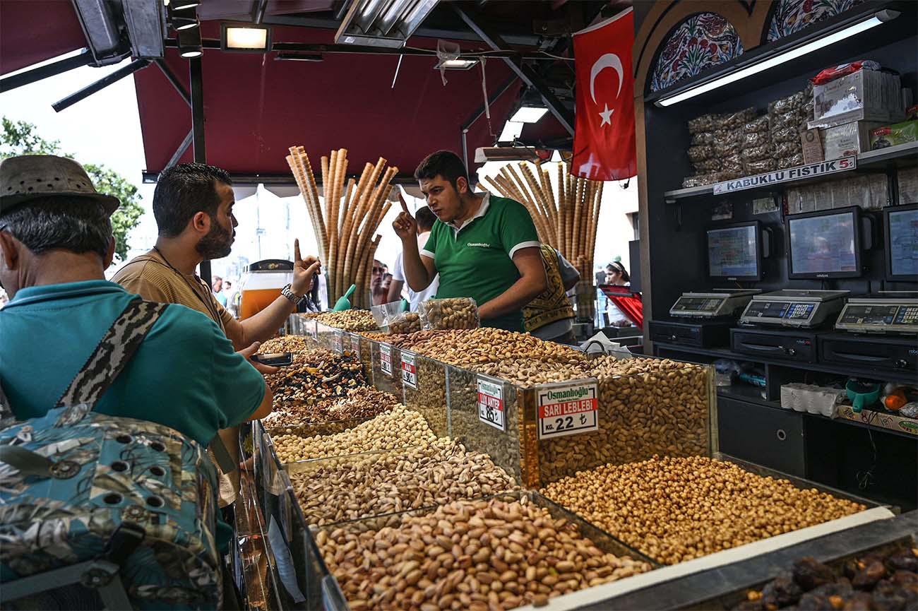 Turkey's central bank said the moderate recovery in economic activity continued