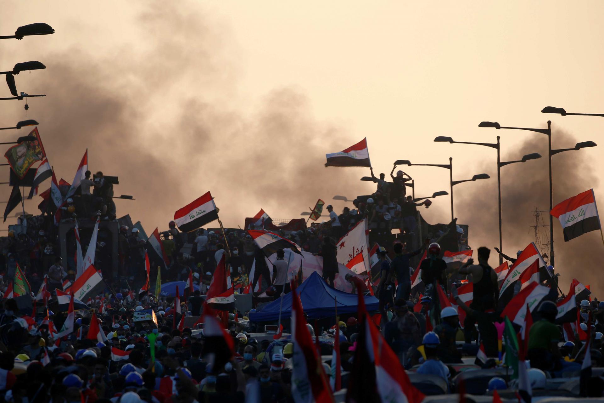العراقيون لن ينسوا حصيلة عمليات القمع الدموية التي رافقت الاحتجاجات