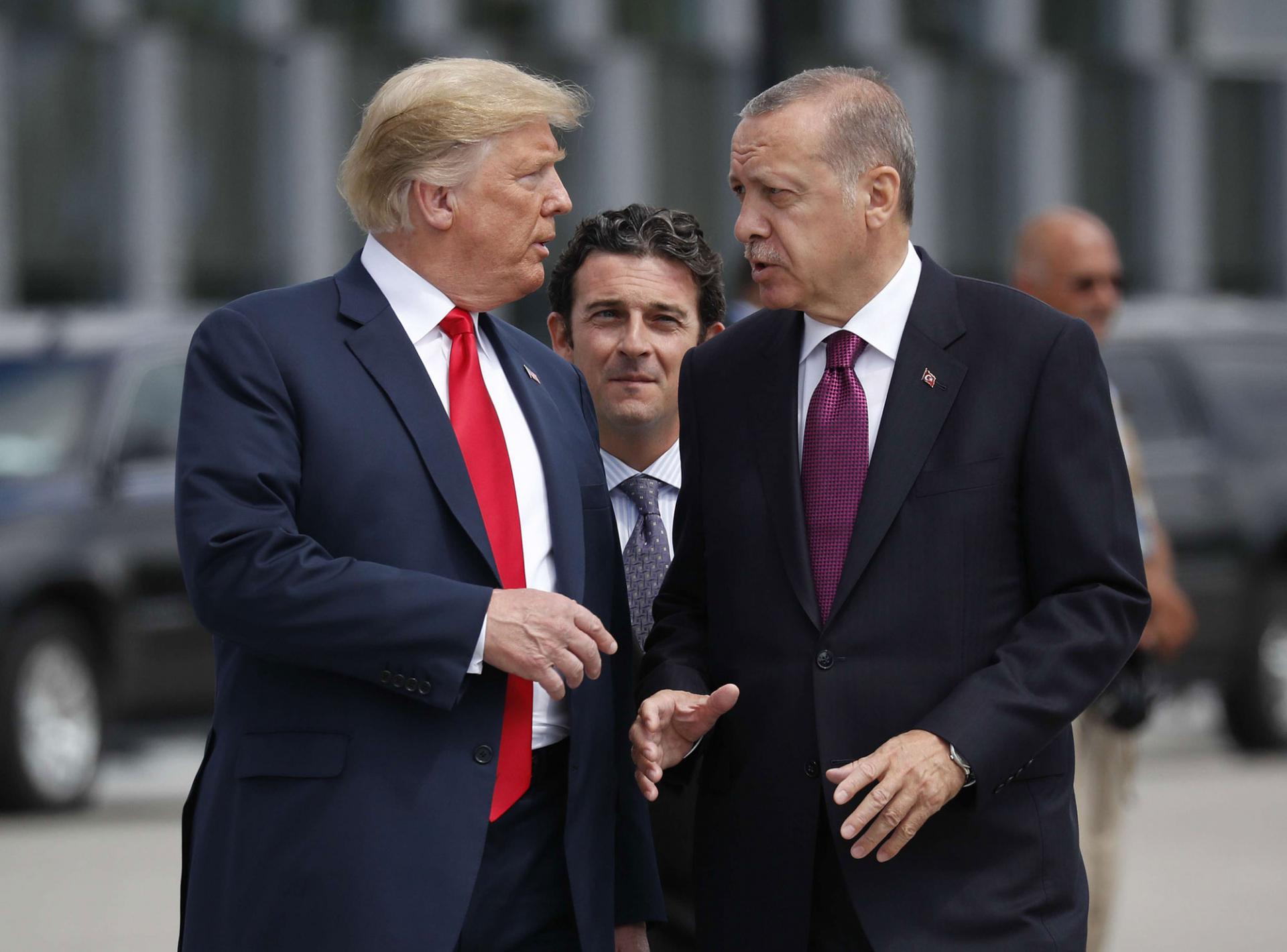 Trump came under heavy criticism from top Republicans for abandoning the Kurds