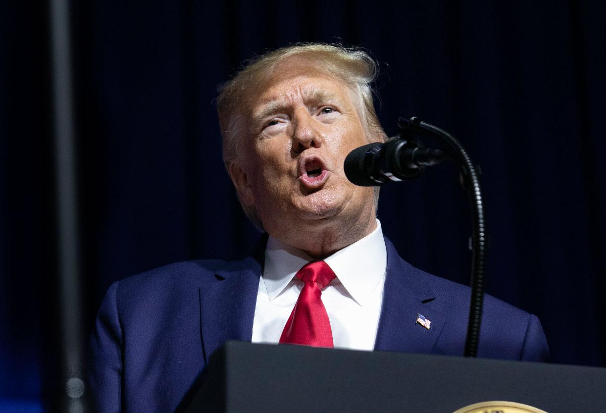 US President Donald Trump