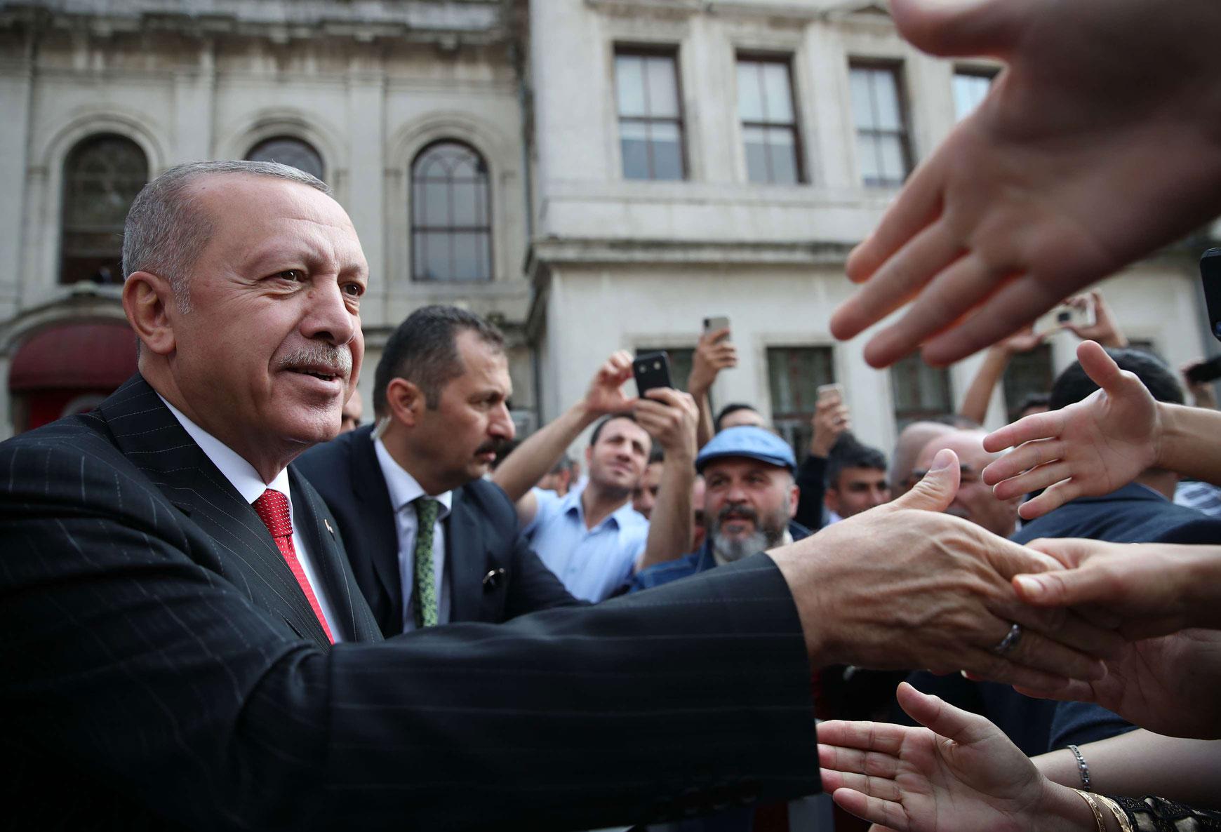 الرئيس التركي رجب طيب أردوغان