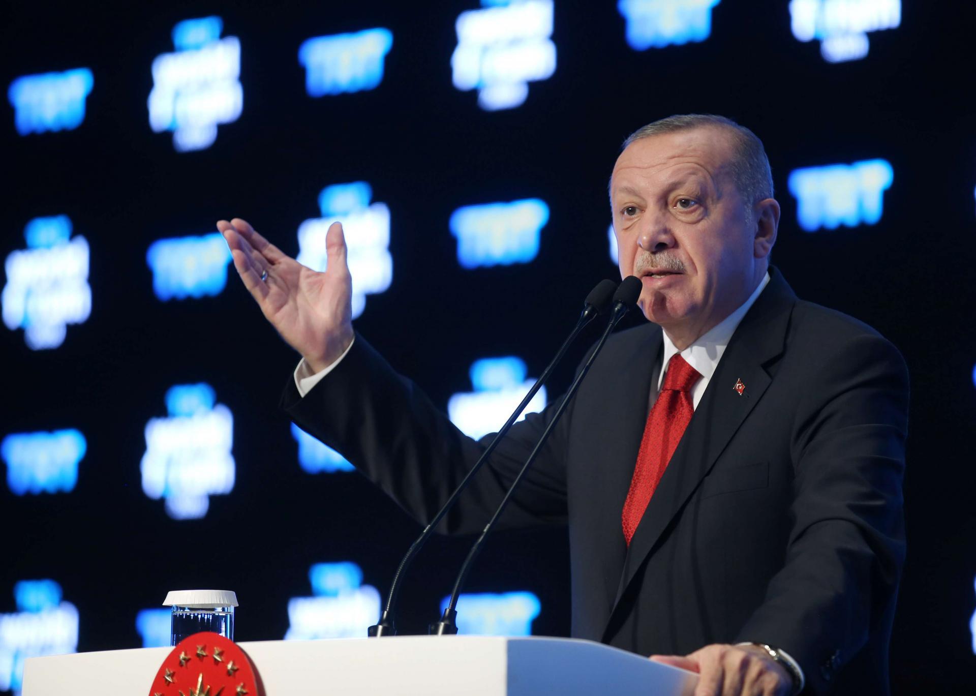 الرئيس التركي رجب طيب اردوغان