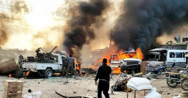 Turkey blames the attack on the Kurdish People's Protection Units (YPG)