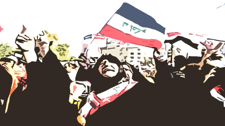 متظاهرو كربلاء يتهمون جهة معينة بفض اعتصامهم يقودها أبو تراب الحسيني