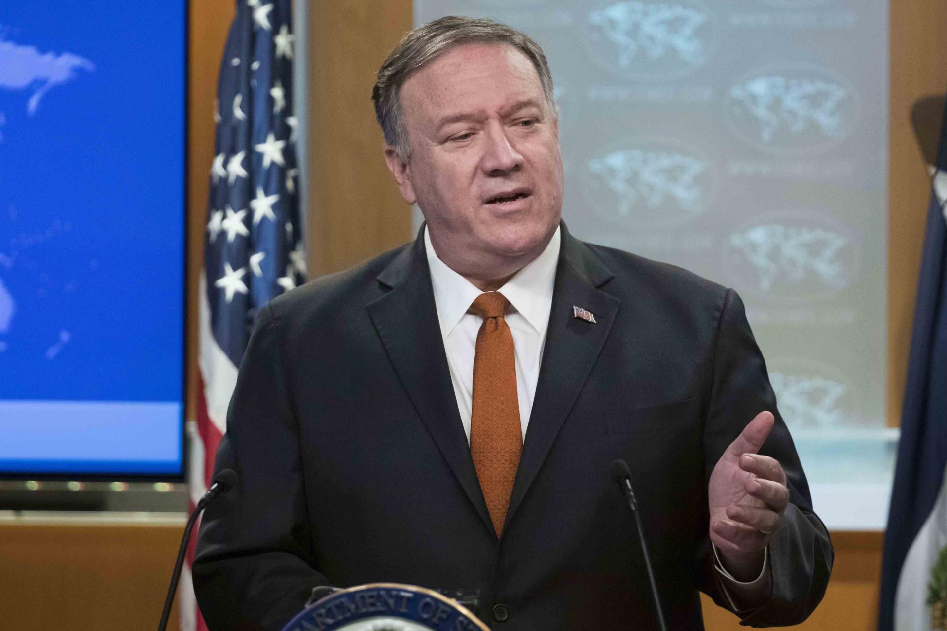 "To the courageous people of Iran who refuse to stay silent about 40 years of abuses by the ruling regime, I say simply this: the United States hears you"