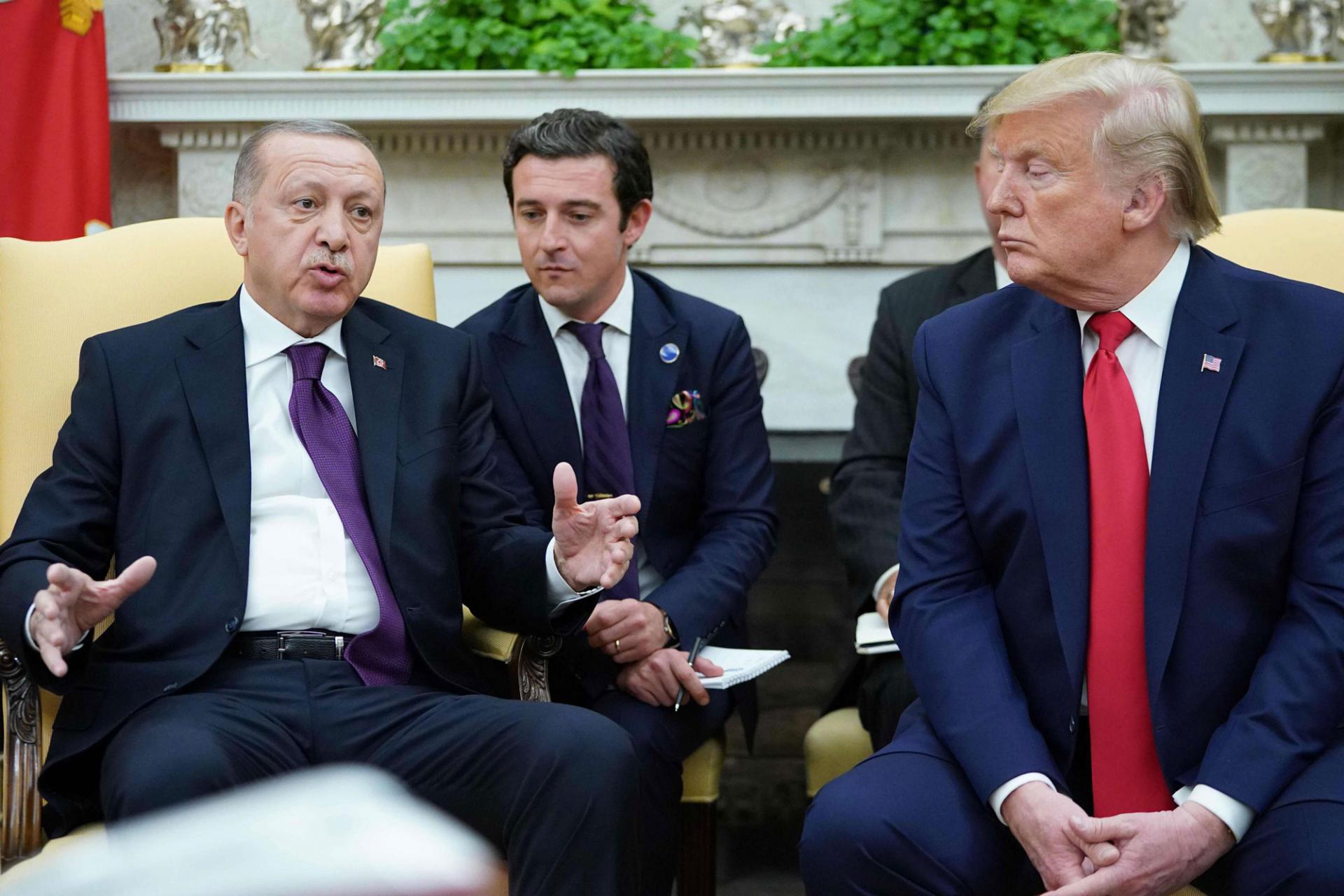 لقاء أردوغان وترامب