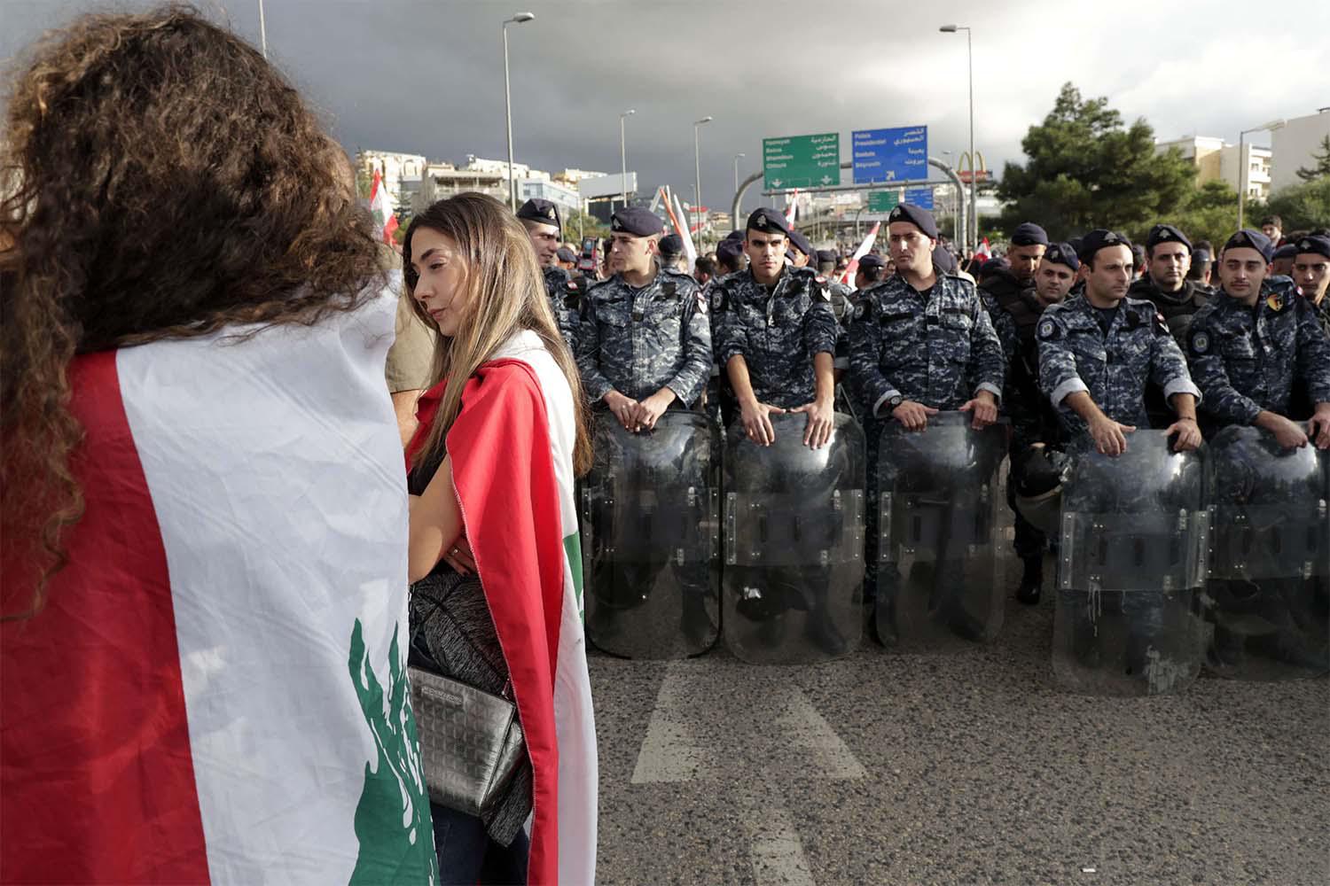 More than a month of anti-government protests