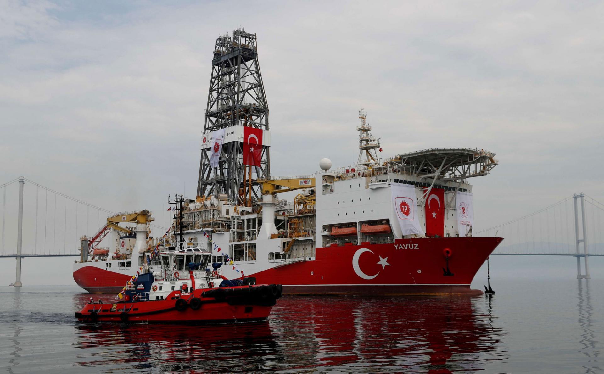 التنقيب التركي على النفط والغاز شرق المتوسط