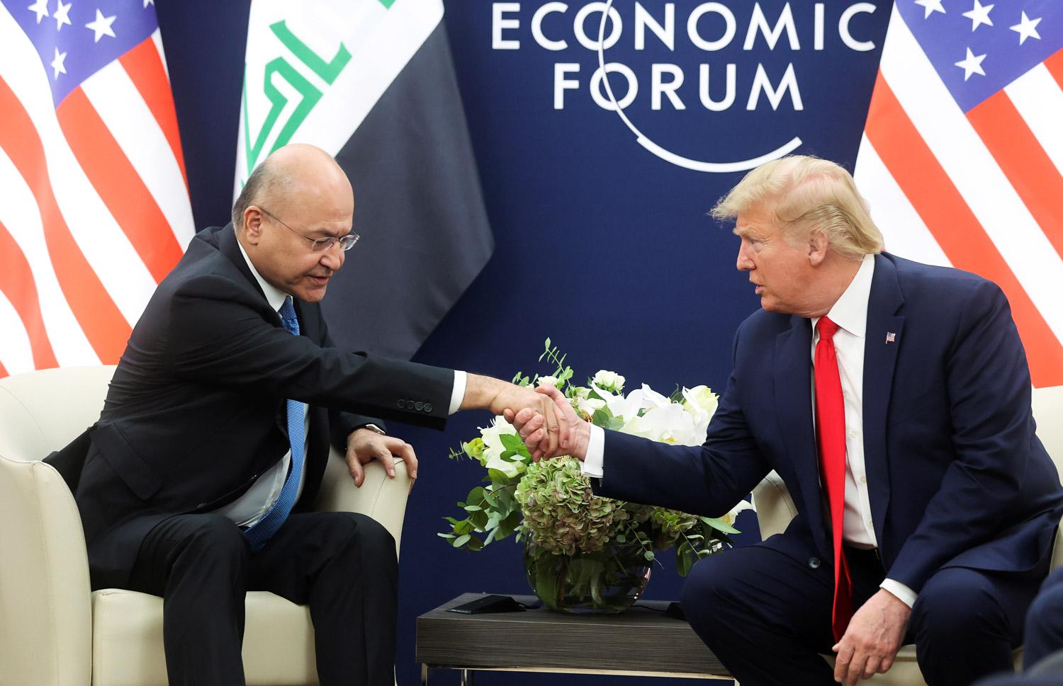 برهم صالح رفض تحويل العراق الى ساحة ايرانية لتصفية الحسابات مع واشنطن