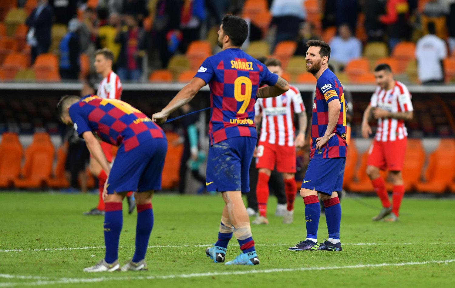 برشلونة واتلتيكو مدريد