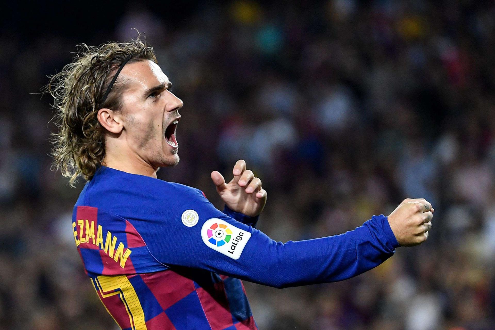 غريزمان يقود برشلونة لثمن نهائي بصحبة ريال وفالنسيا