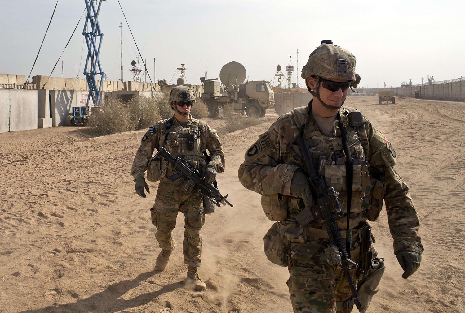 US troops in Iraq