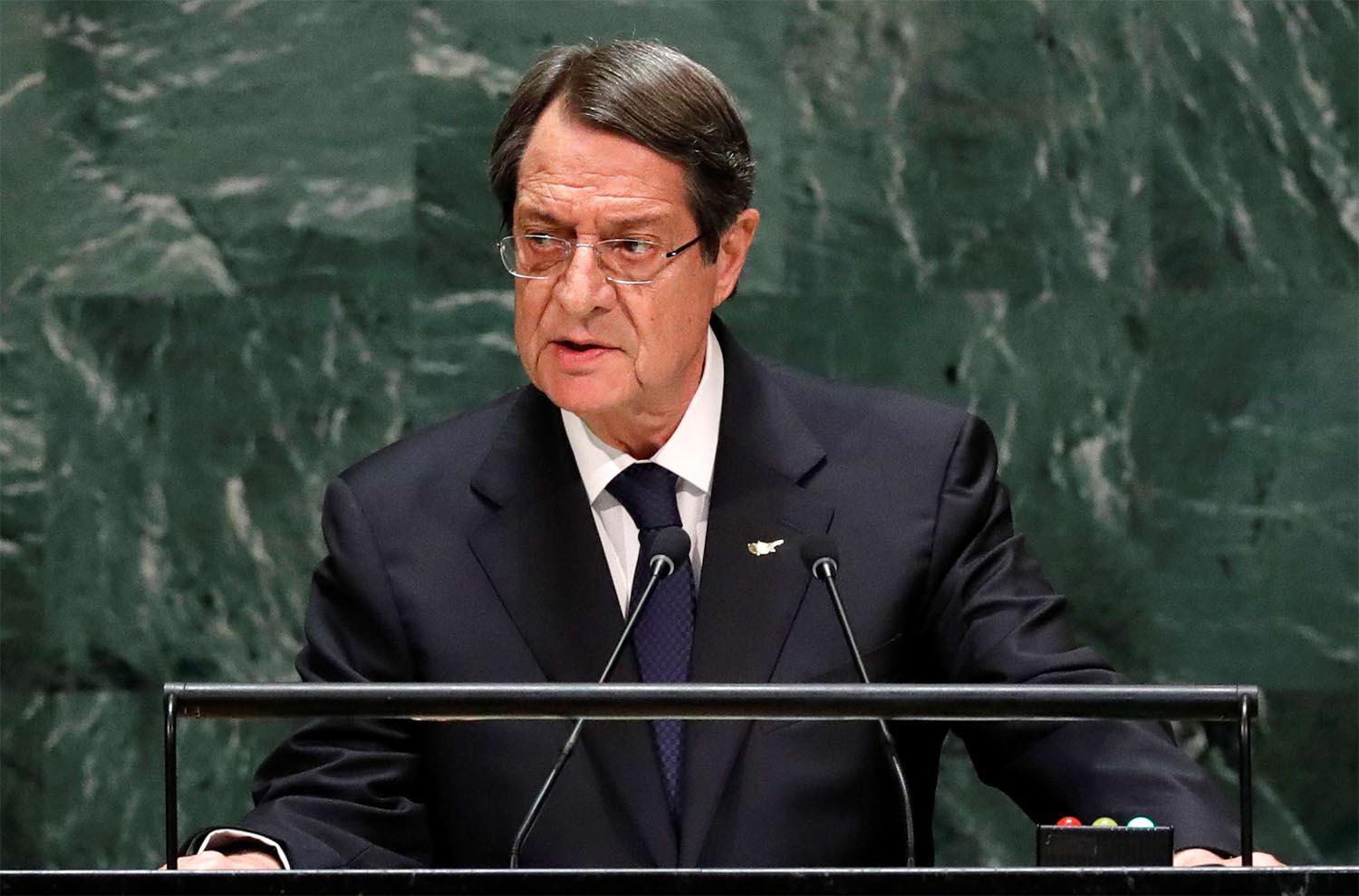 Cyprus President Nicos Anastasiades
