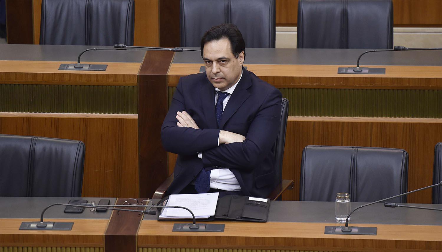 Lebanese Prime Minister Hassan Diab 