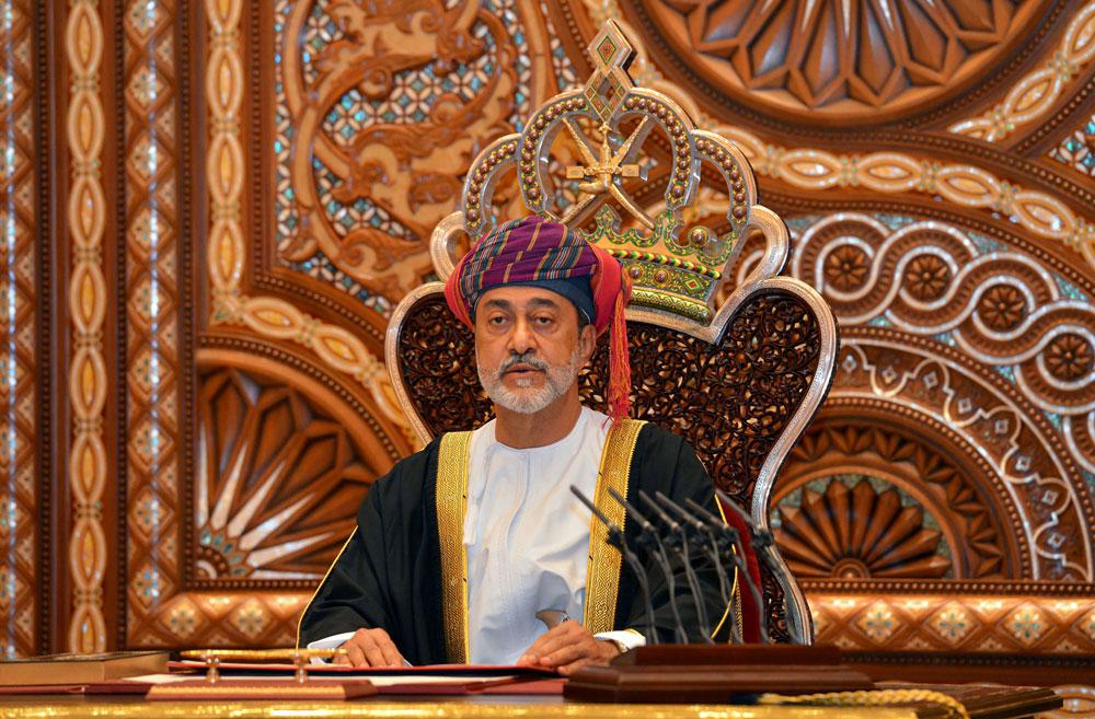 العاهل العماني السلطان هيثم بن طارق آل سعيد