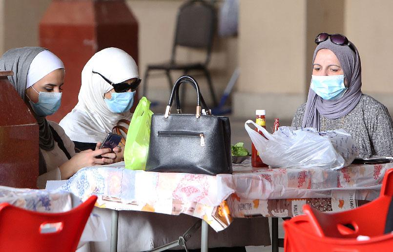Three Gulf Arab states recorded their first new coronavirus cases this week