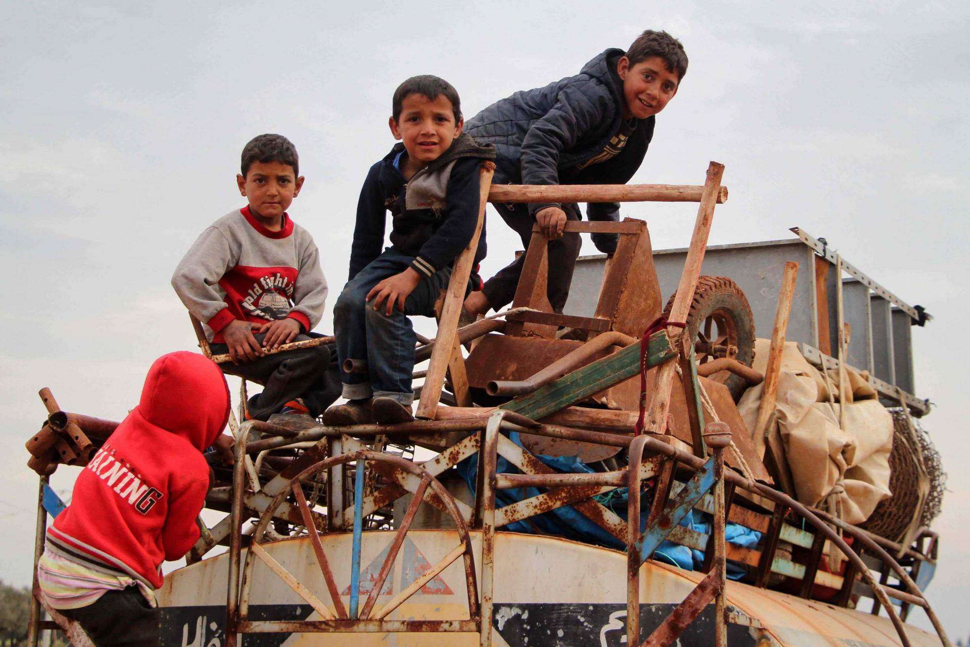 The wave of displacement is the biggest since the start of the civil war nearly nine years ago