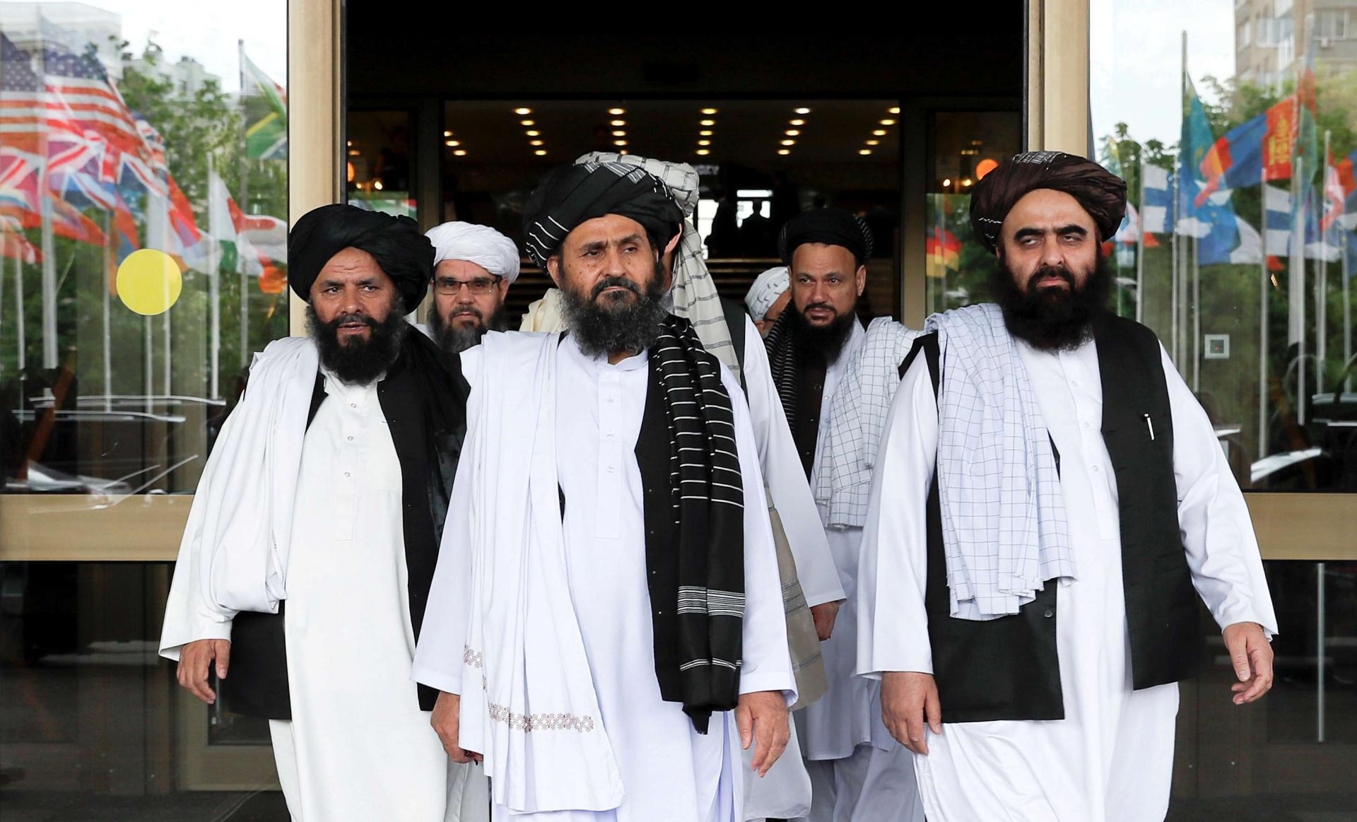 وفد طالبان