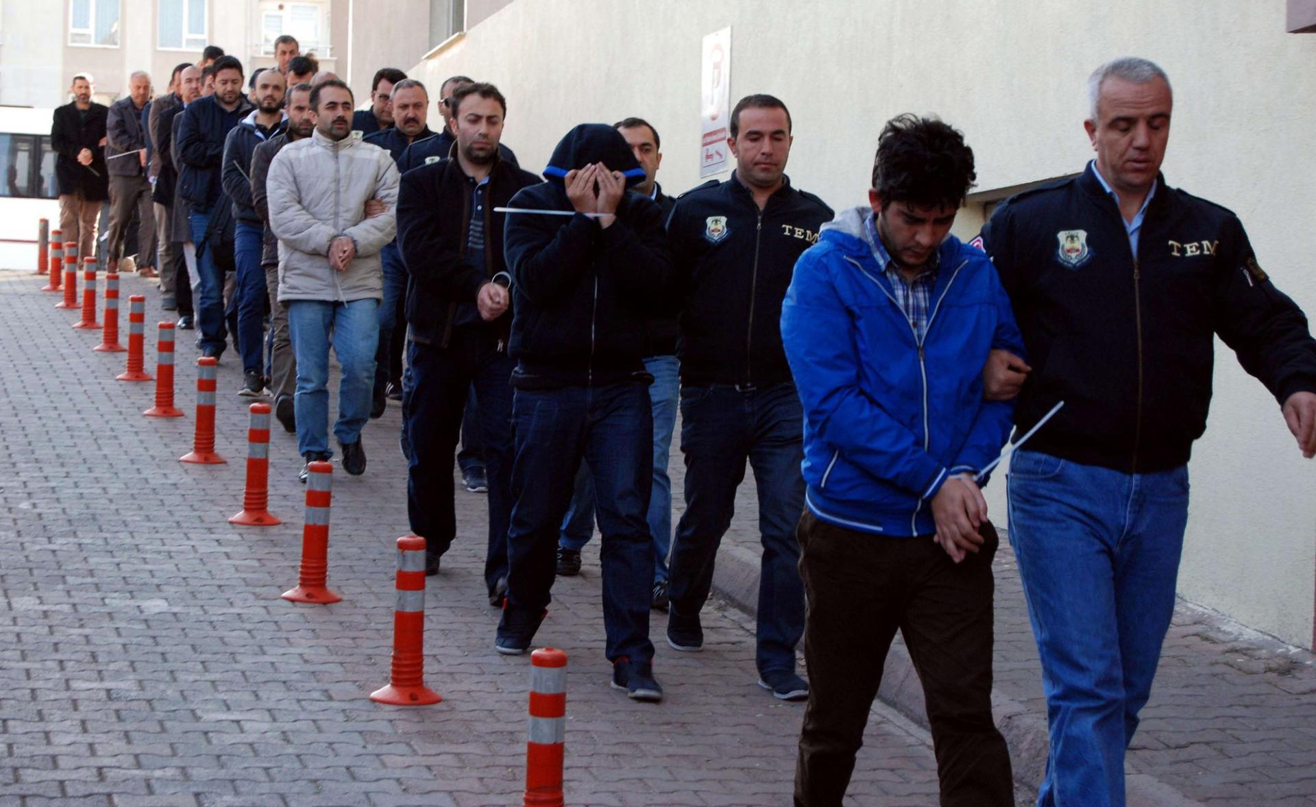 Police still routinely carry out raids targeting suspects.