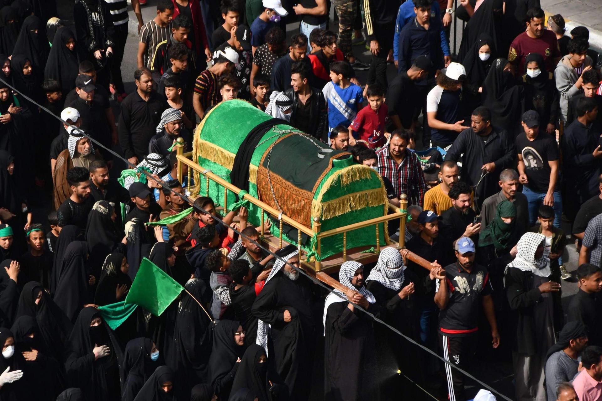 The anniversary typically draws millions of devout followers from around the world