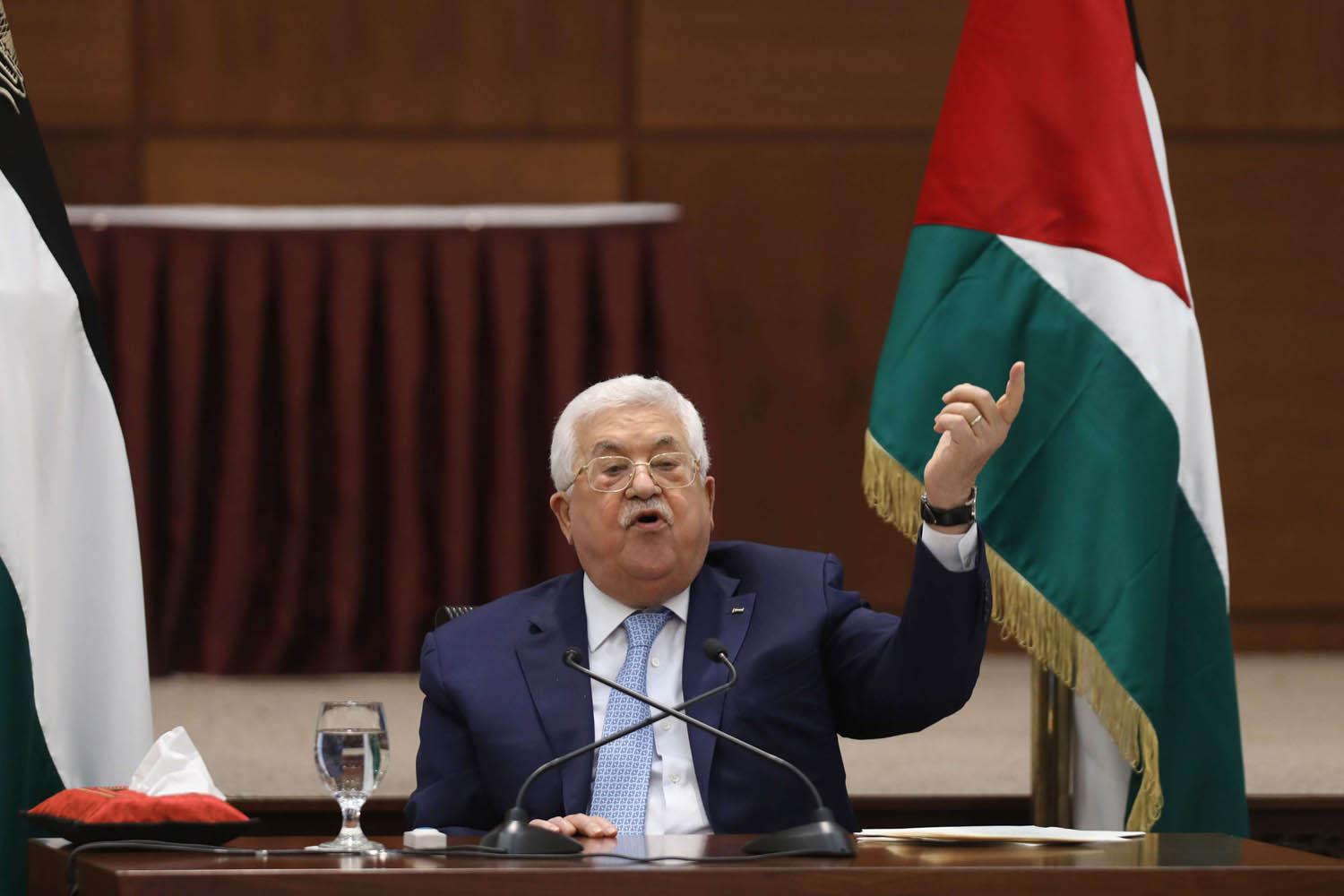 الرئيس الفلسطيني محمود عباس