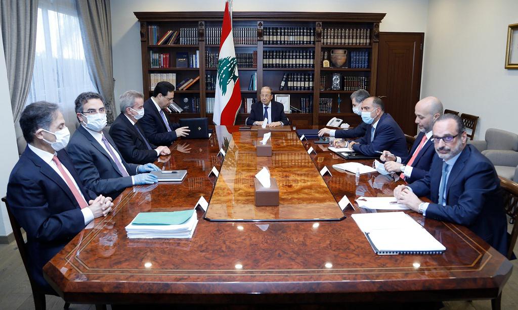 اجتماع بعبدا يبحث سبل الخروج من أسوأ أزمة مالية 
