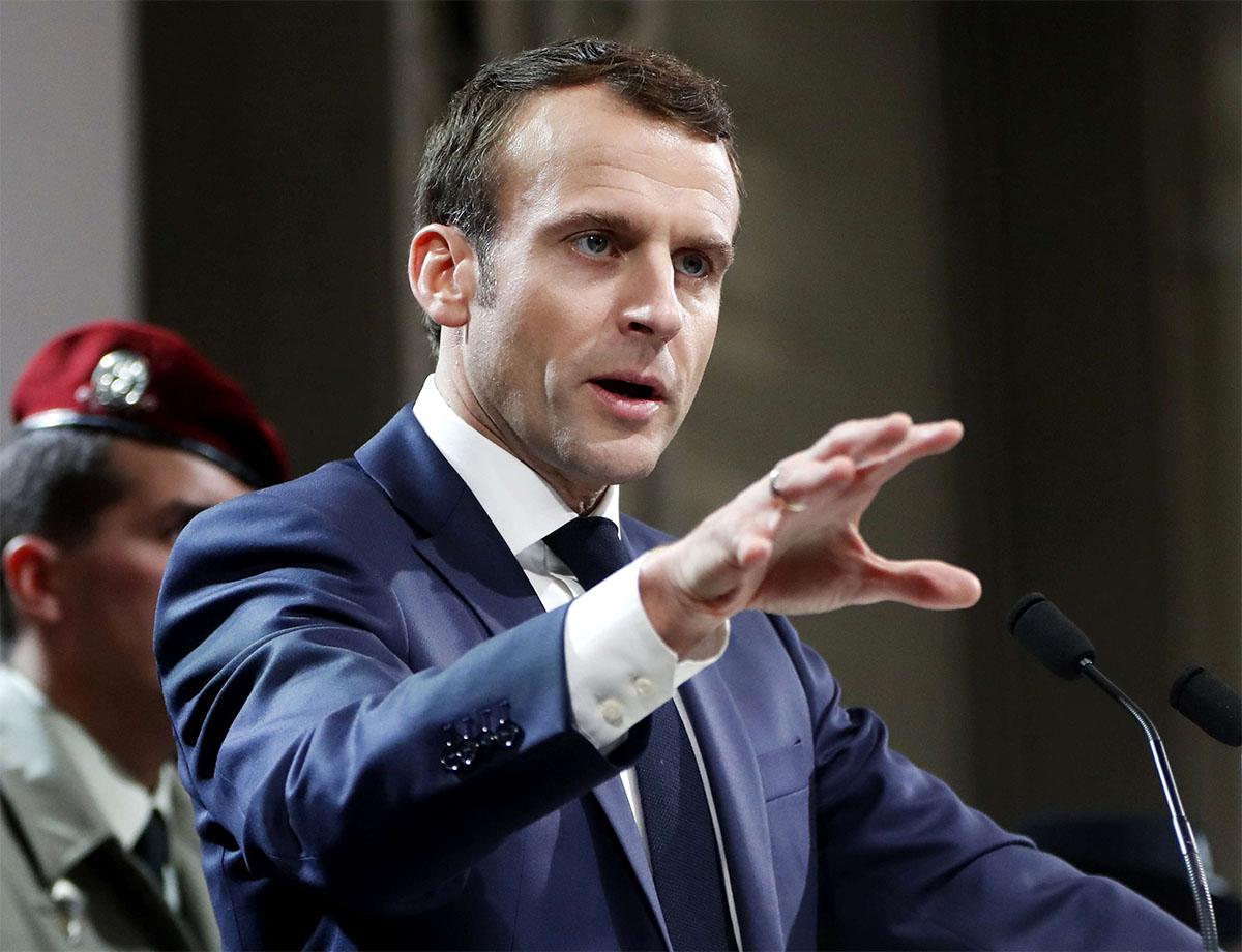 French President Emmanuel Macron 