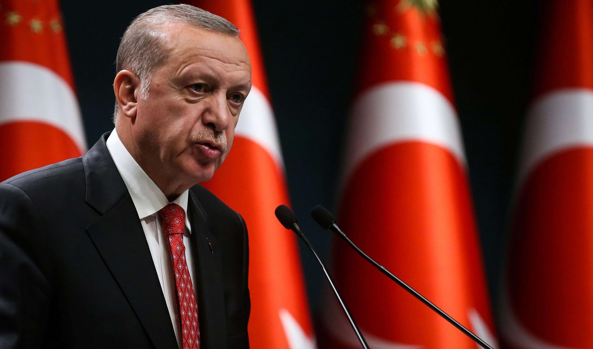 الرئيس التركي رجب طيب اردوغان