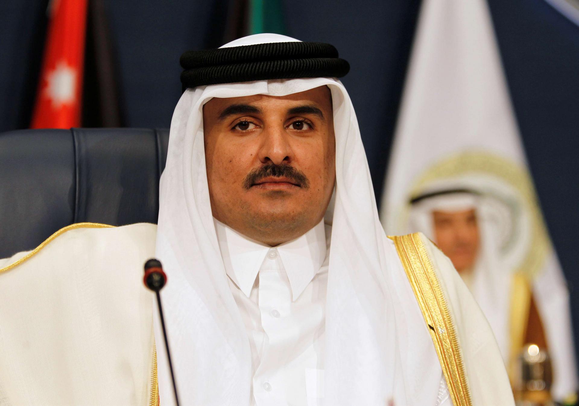 أمير قطر الشيخ تميم بن حمد ال ثاني