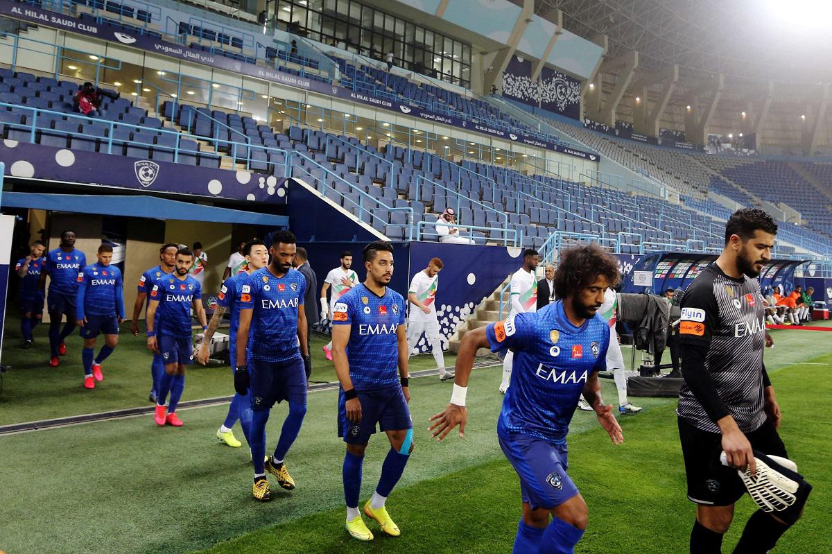 لاعبو الهلال السعودي