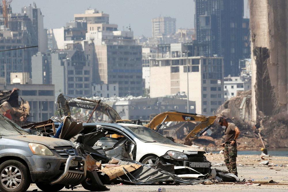 انفجار مرفأ بيروت