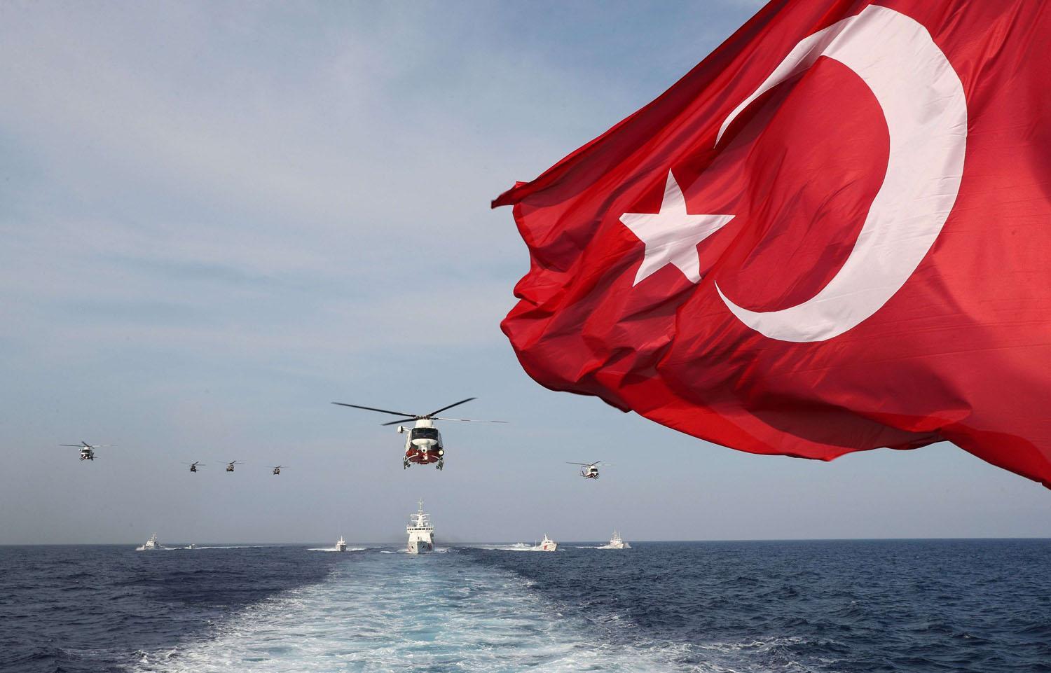 القوات التركية في المتوسط