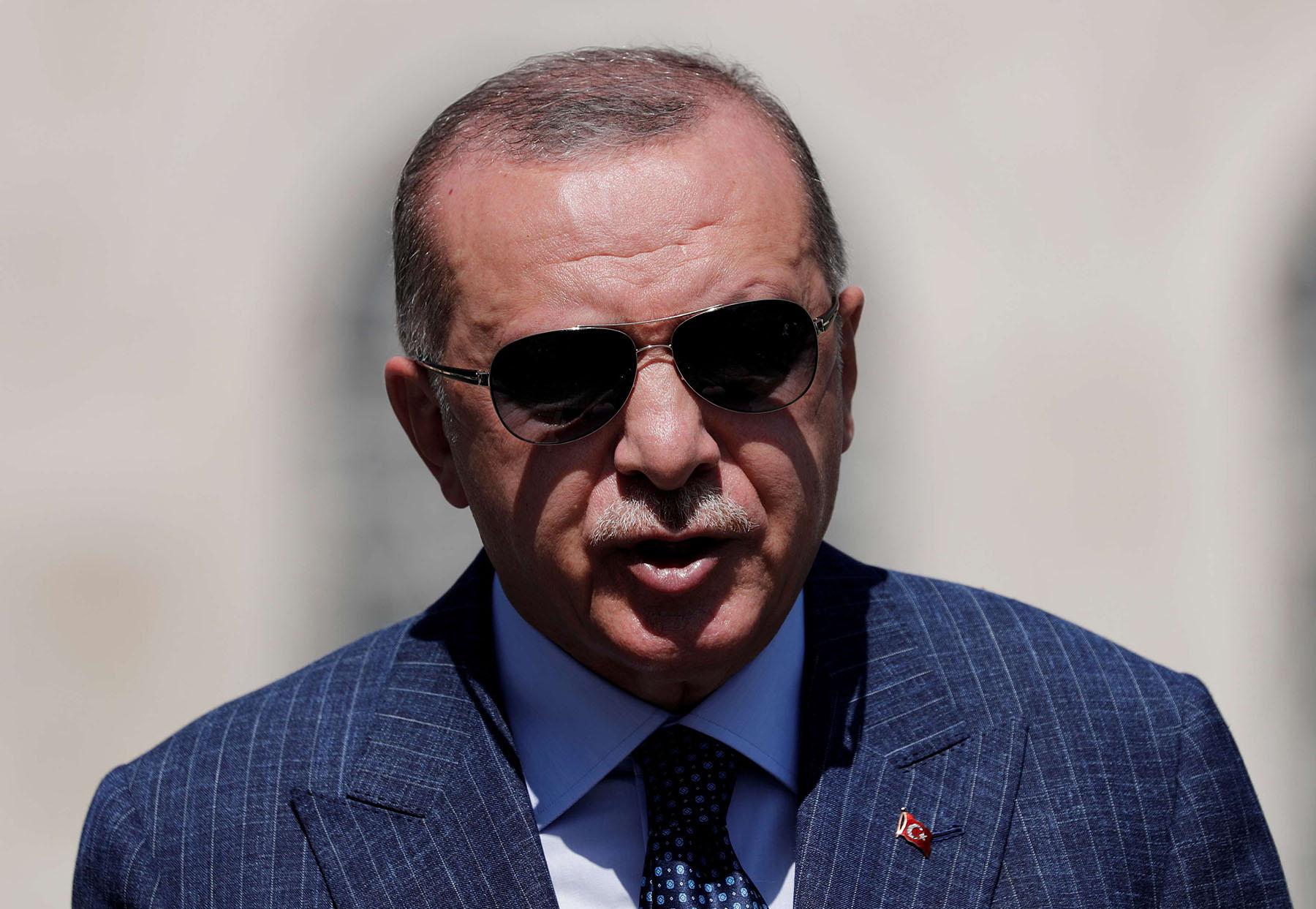 الرئيس التركي رجب طيب أردوغان