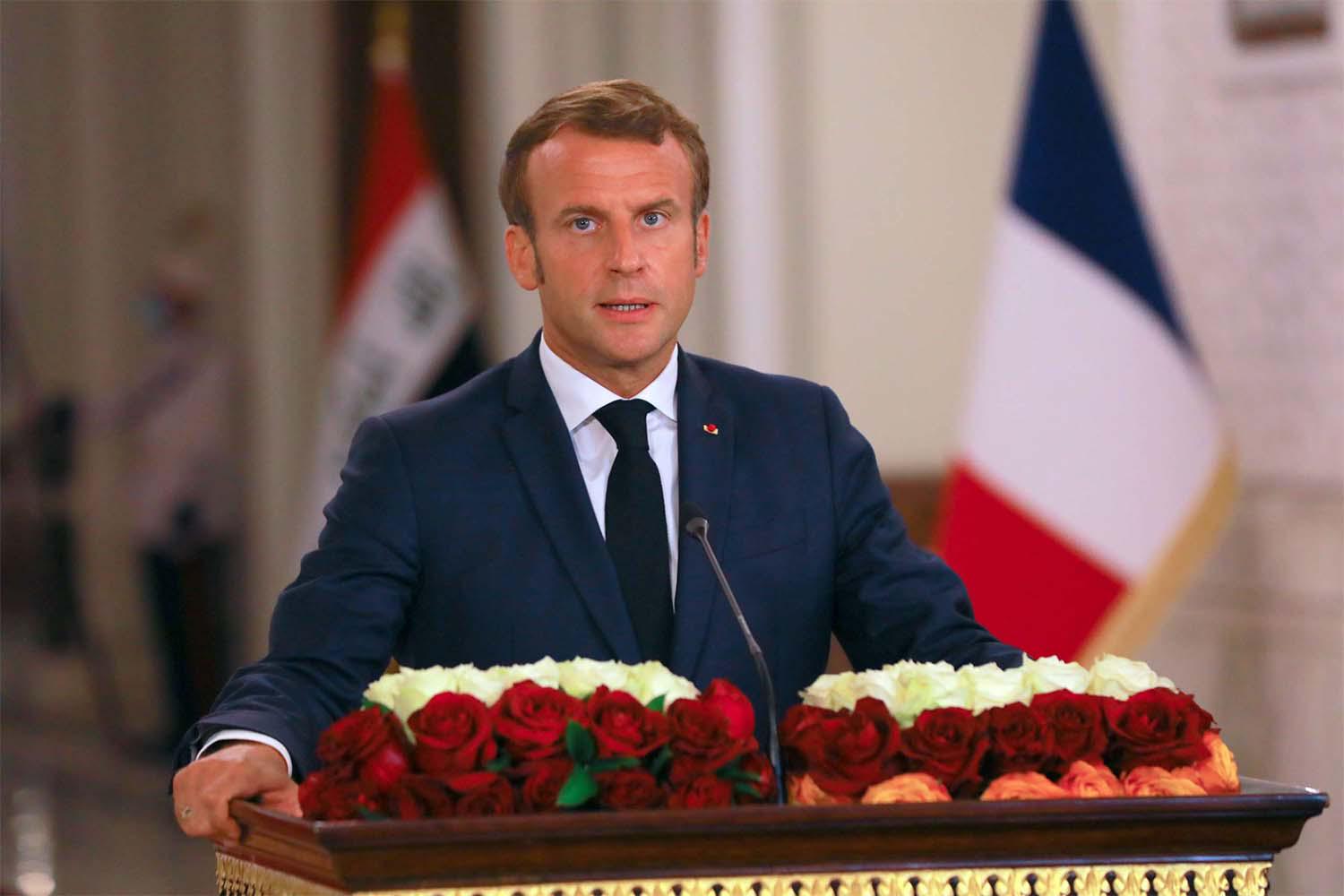 French President Emmanuel Macron 