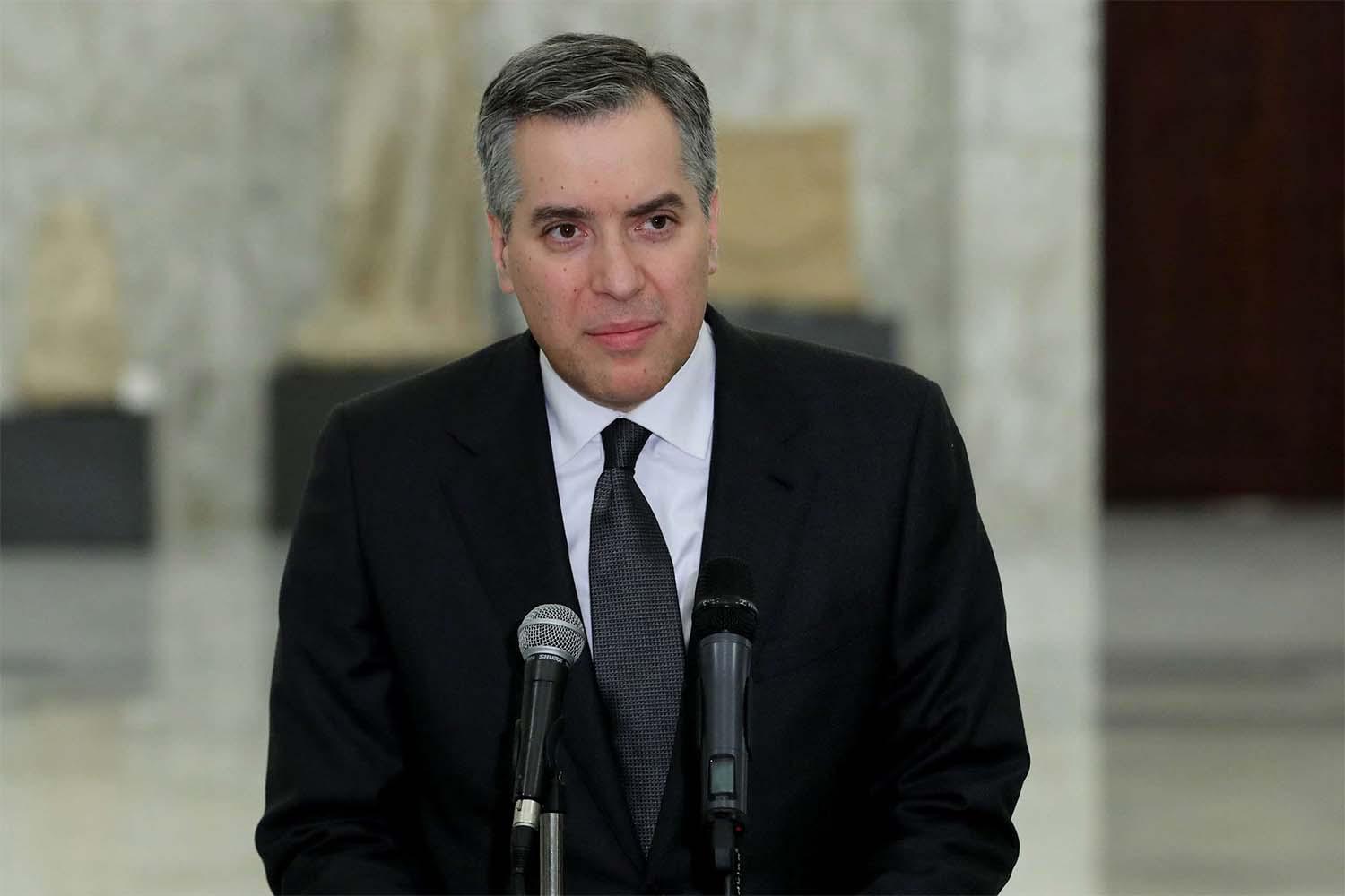 Lebanese Prime Minister-designate Mustapha Adib 