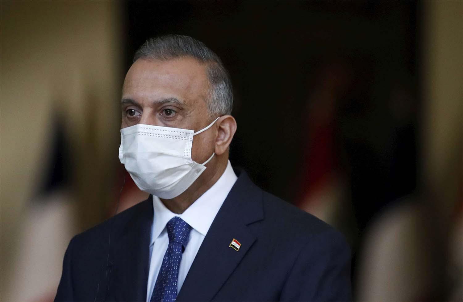 Iraqi Prime Minister Mustafa al-Kadhimi 