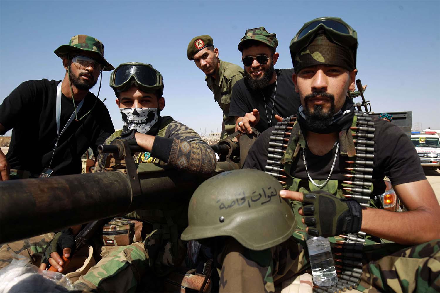 The LNA controls eastern and much of southern Libya