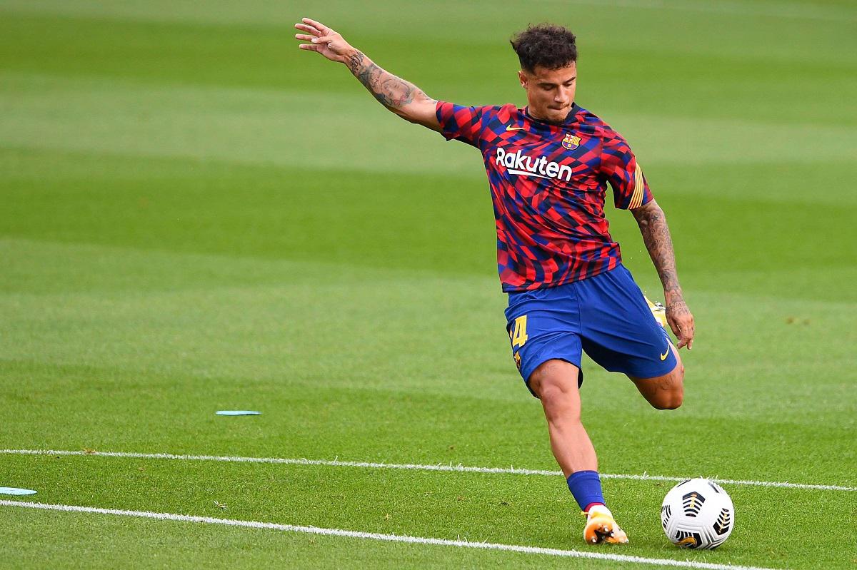 لاعب برشلونة فيليب كوتينيو 