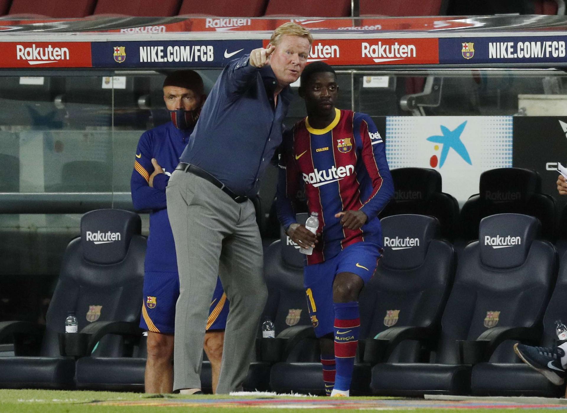برشلونة لتعزيز الضغط على ريال في أول كلاسيكو لكومان 