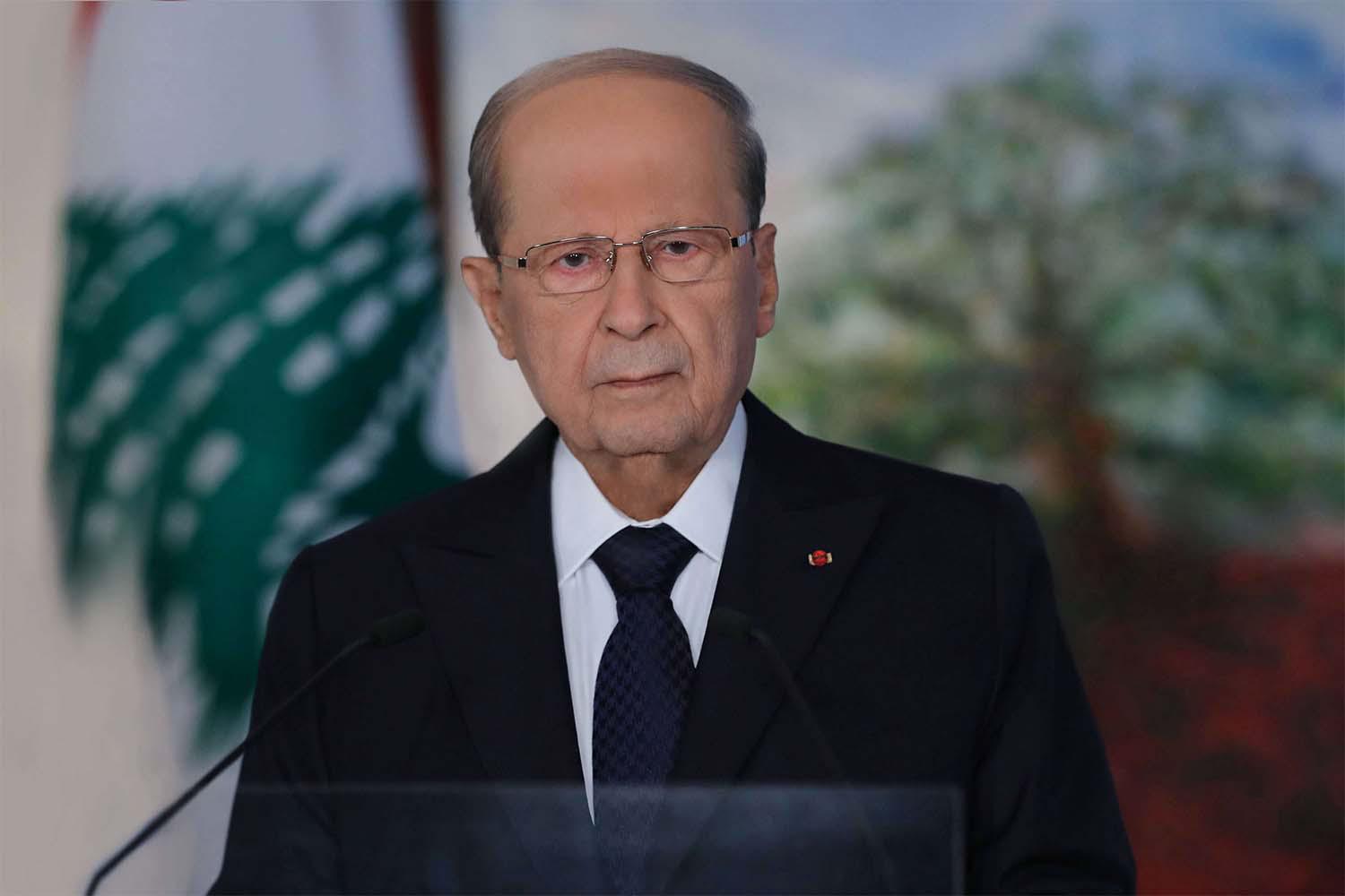 Lebanon's President Michel Aoun