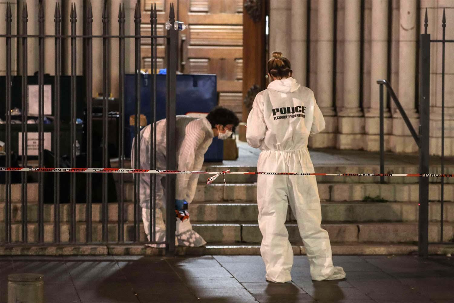 French police source said Aouissaoui wasn't known to French intelligence services